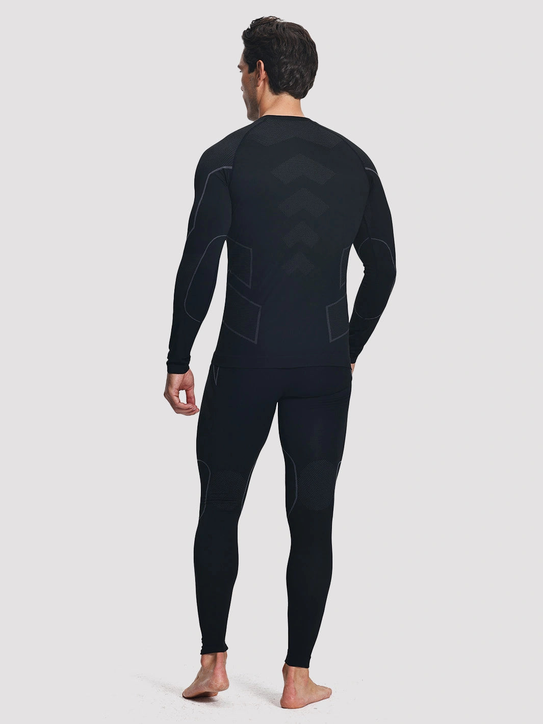 Men's Seamless Compression Thermal Base Layer Set