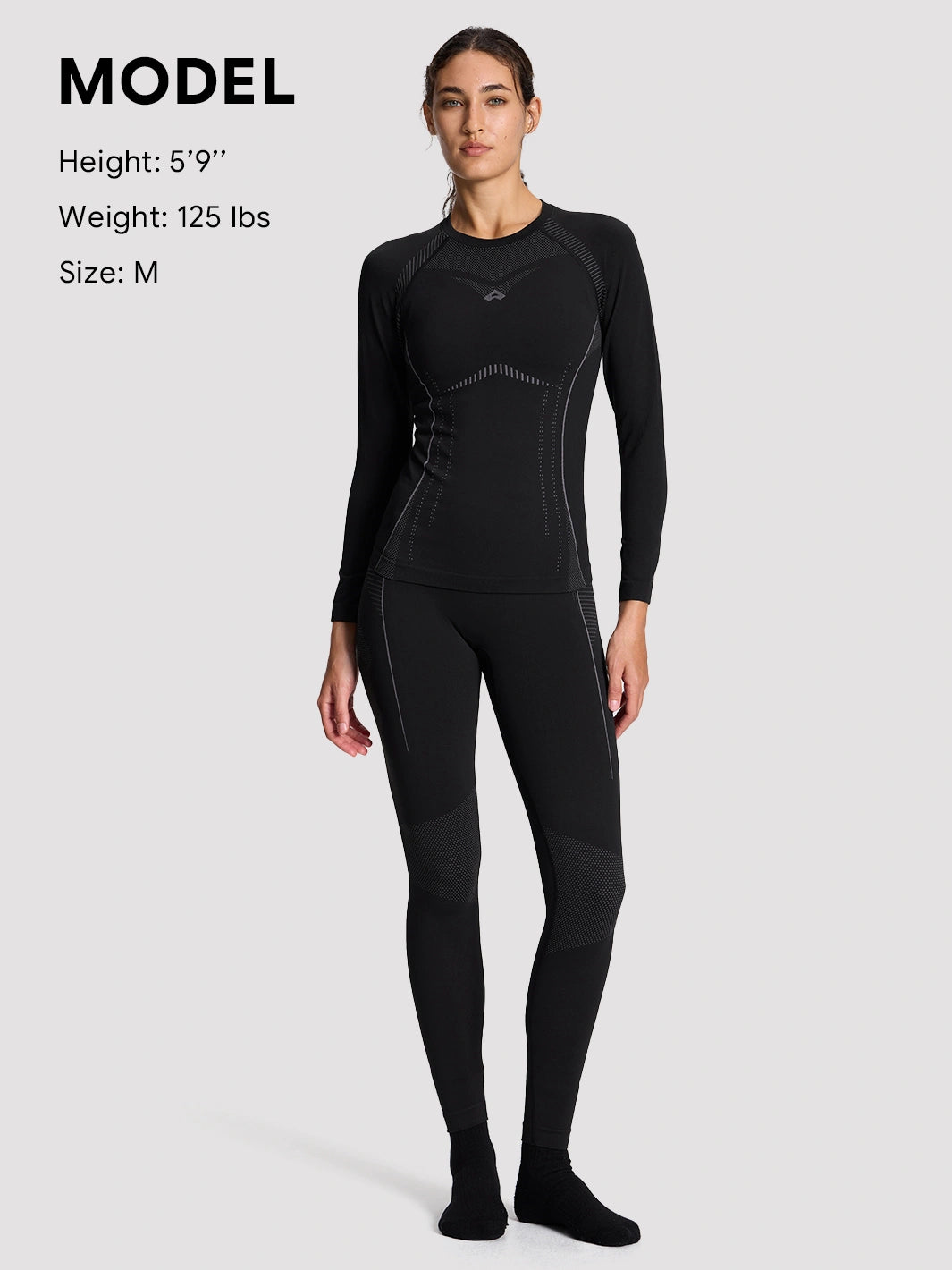 Women's Seamless Compression Thermal Base Layer Set PIONEER CAMP