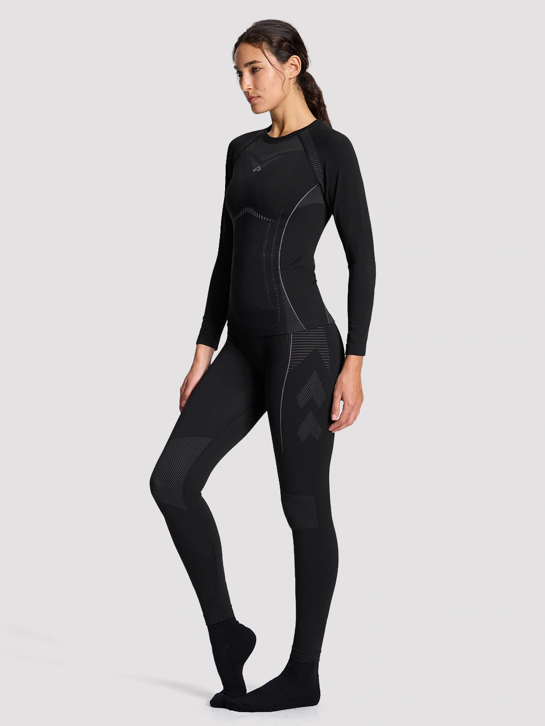 Women's Seamless Compression Thermal Base Layer Set PIONEER CAMP