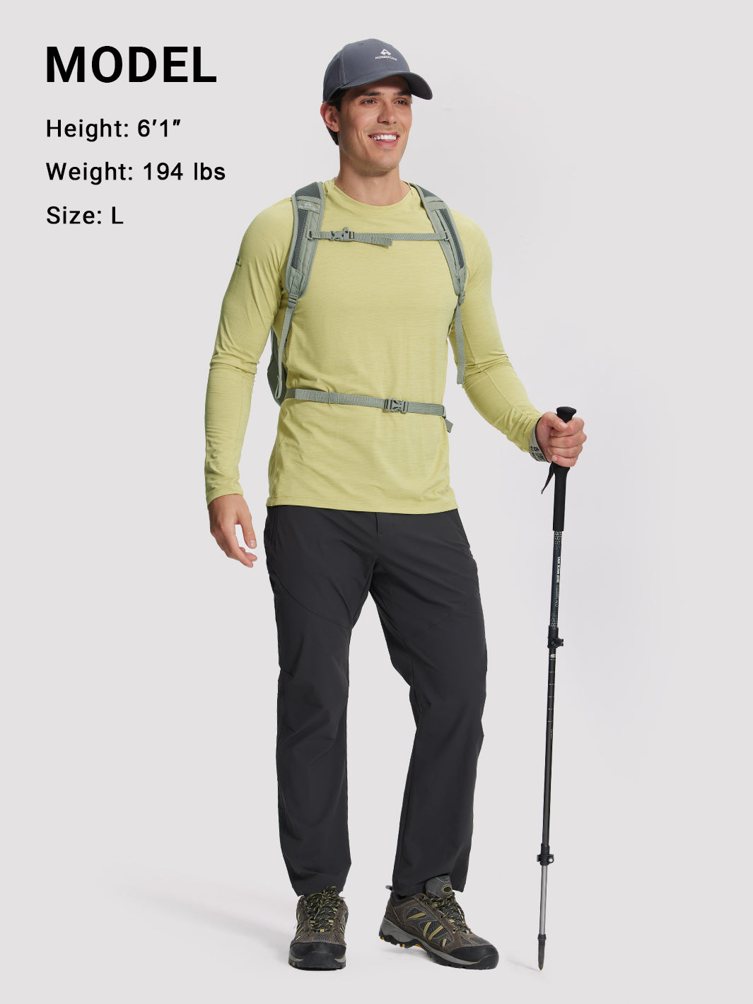 Ultraleichtes Schnelltrocknendes Langarmshirt für Herren