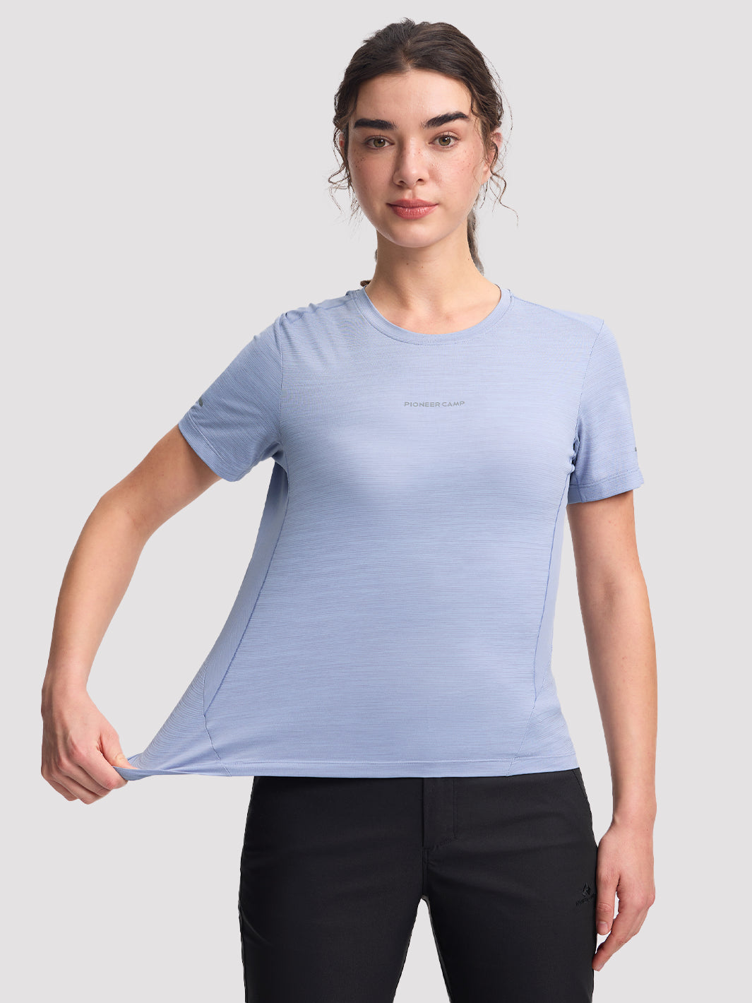 Women's Breathable Mesh-Back Running Top