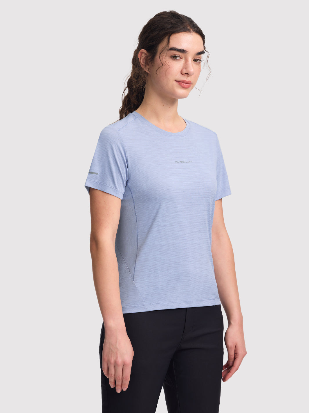 Women's Breathable Mesh-Back Running Top