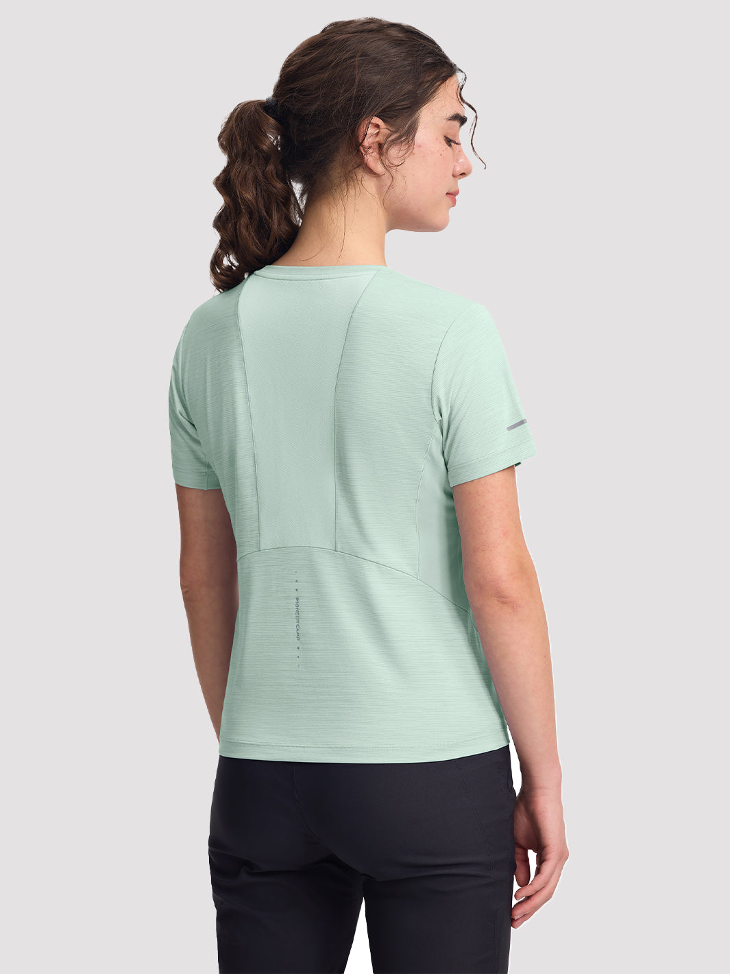 Women's Breathable Mesh-Back Running Top