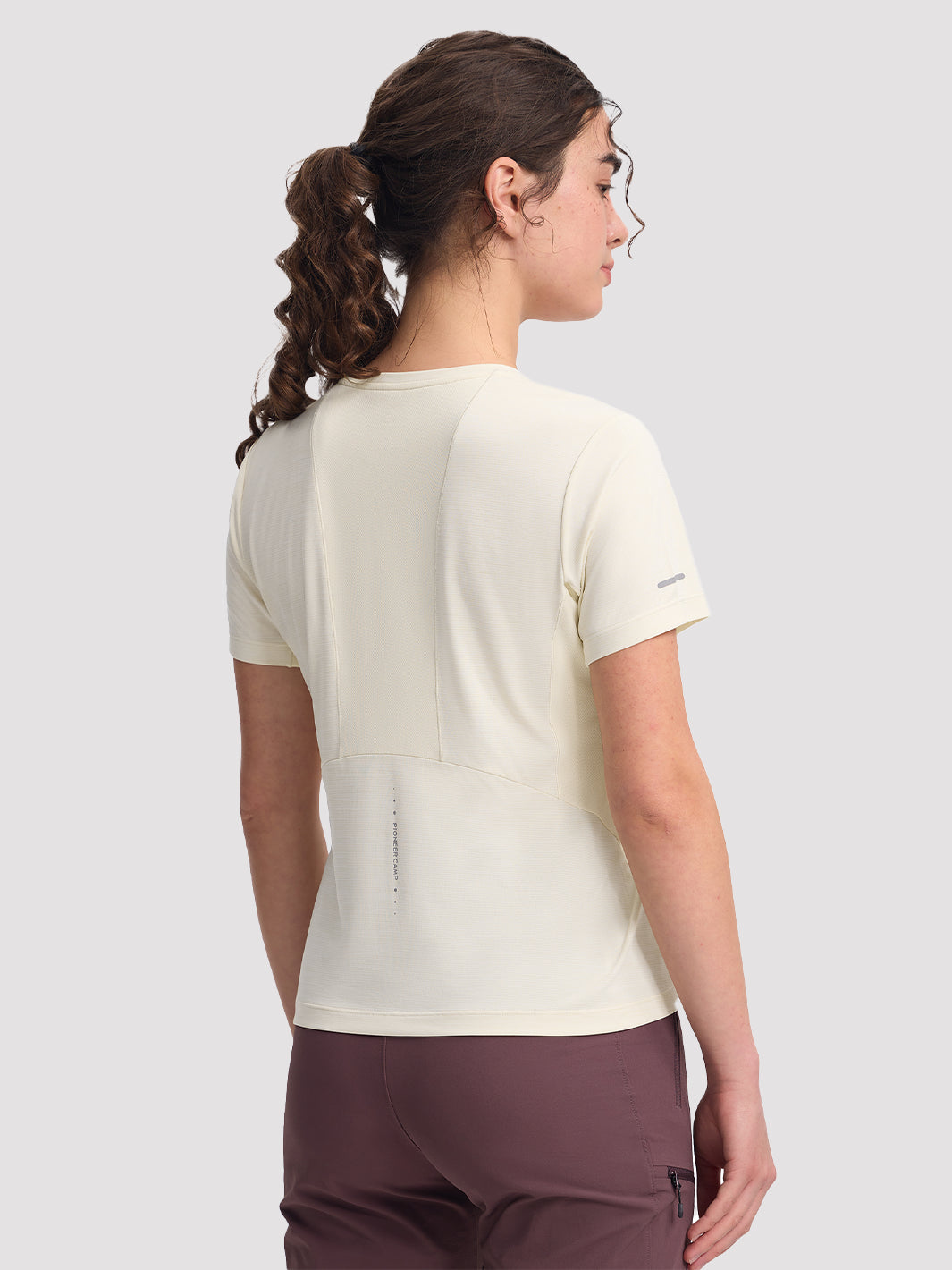 Women's Breathable Mesh-Back Running Top