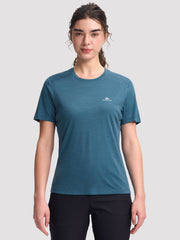 Women's Merino Wool Blend Performance T-Shirt PIONEER CAMP