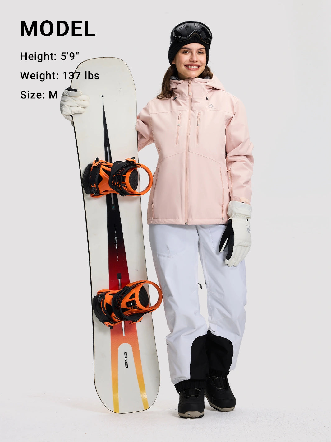 Women's Waterproof Insulated Ski Jacket