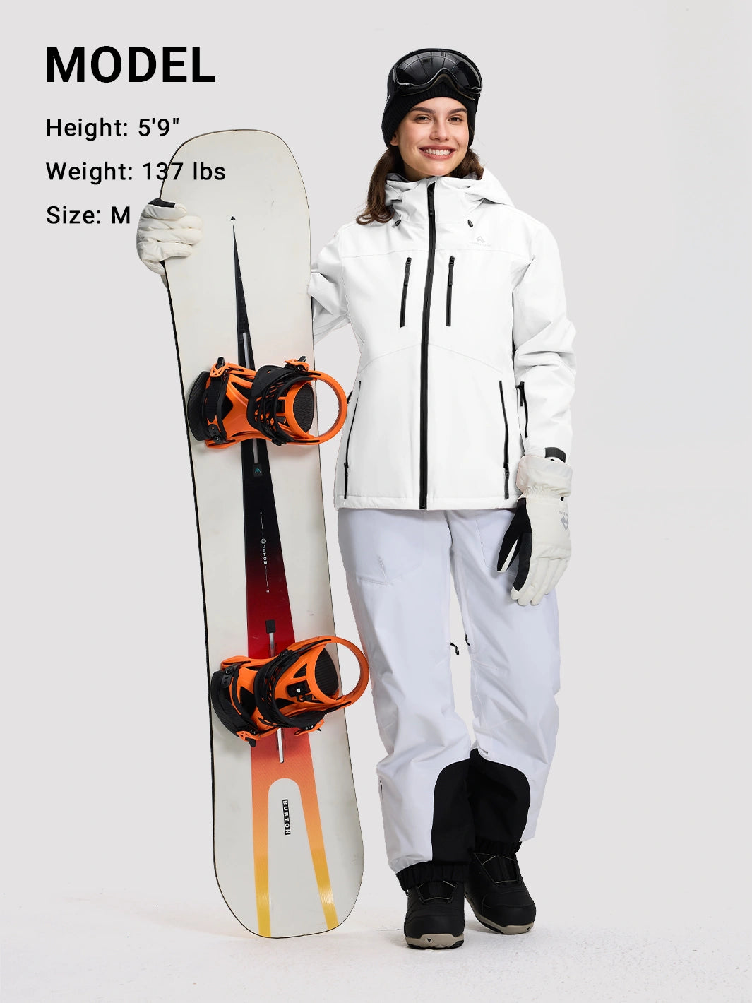 Women's Waterproof Insulated Ski Jacket