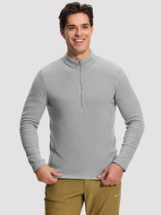Men's Polartec® Micro Fleece Jacket with Back Ventilation PIONEER CAMP