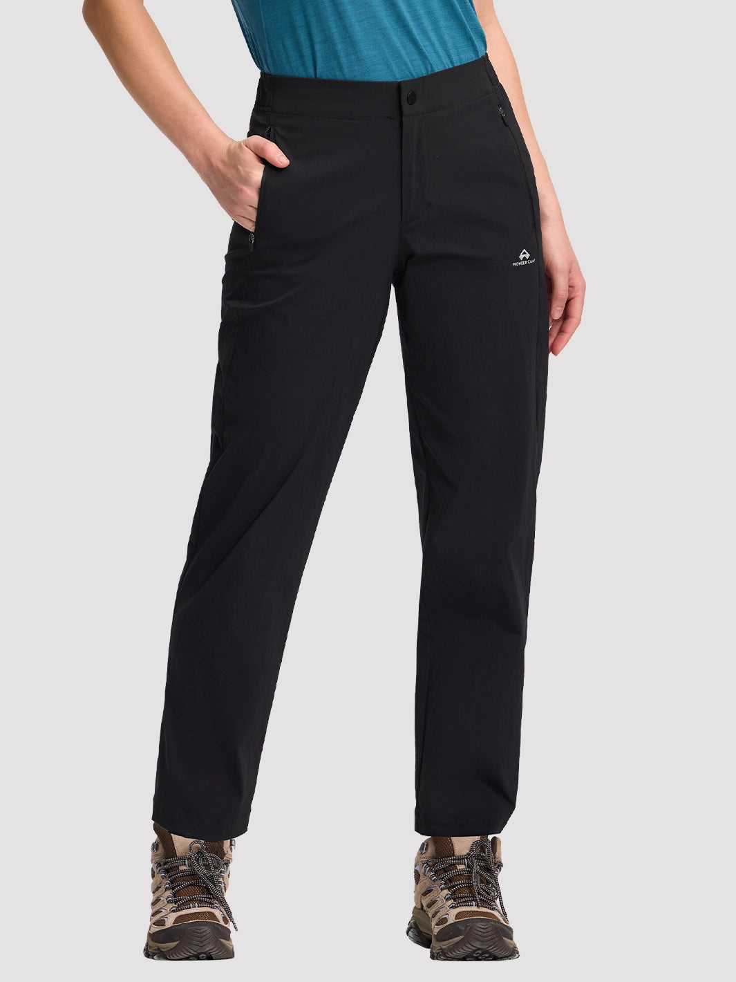 Women's Quick-Dry Water-Repellent Hiking Pants PIONEER CAMP