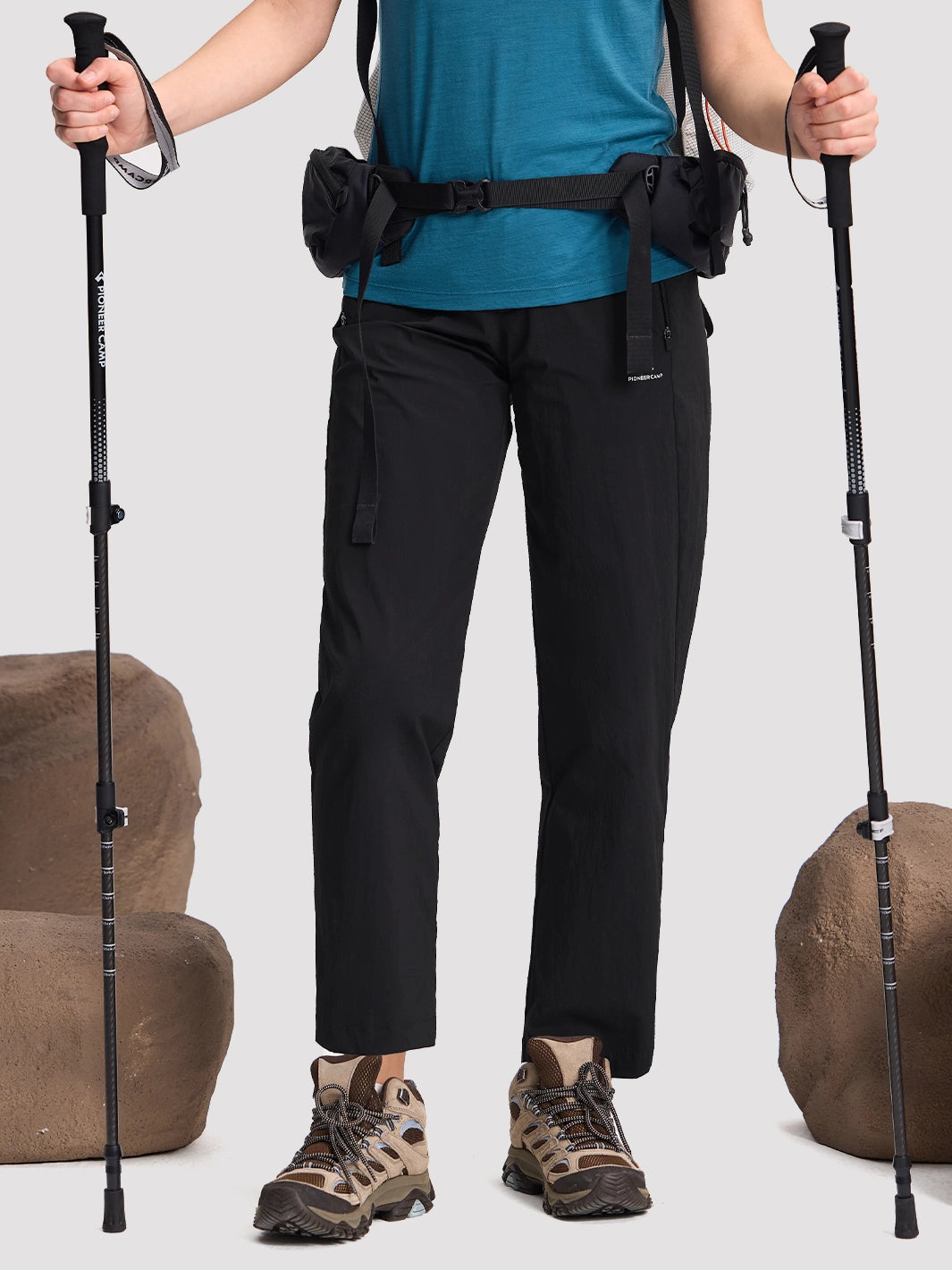 Wasserabweisende Damen-Wanderhose mit Schnelltrocknungsfunktion