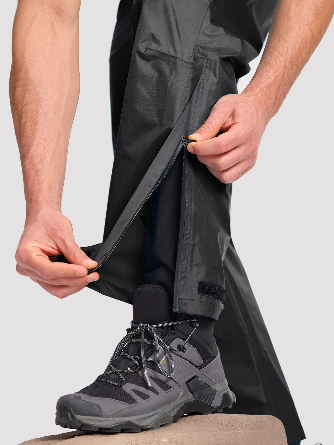 Men's Waterproof Packable Rain Pants