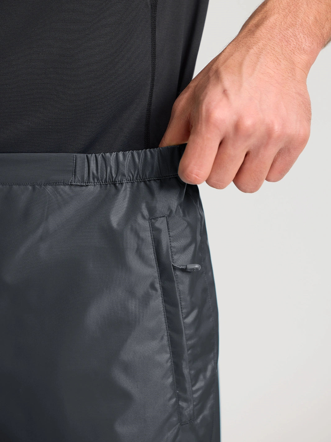 Men's Waterproof Packable Rain Pants