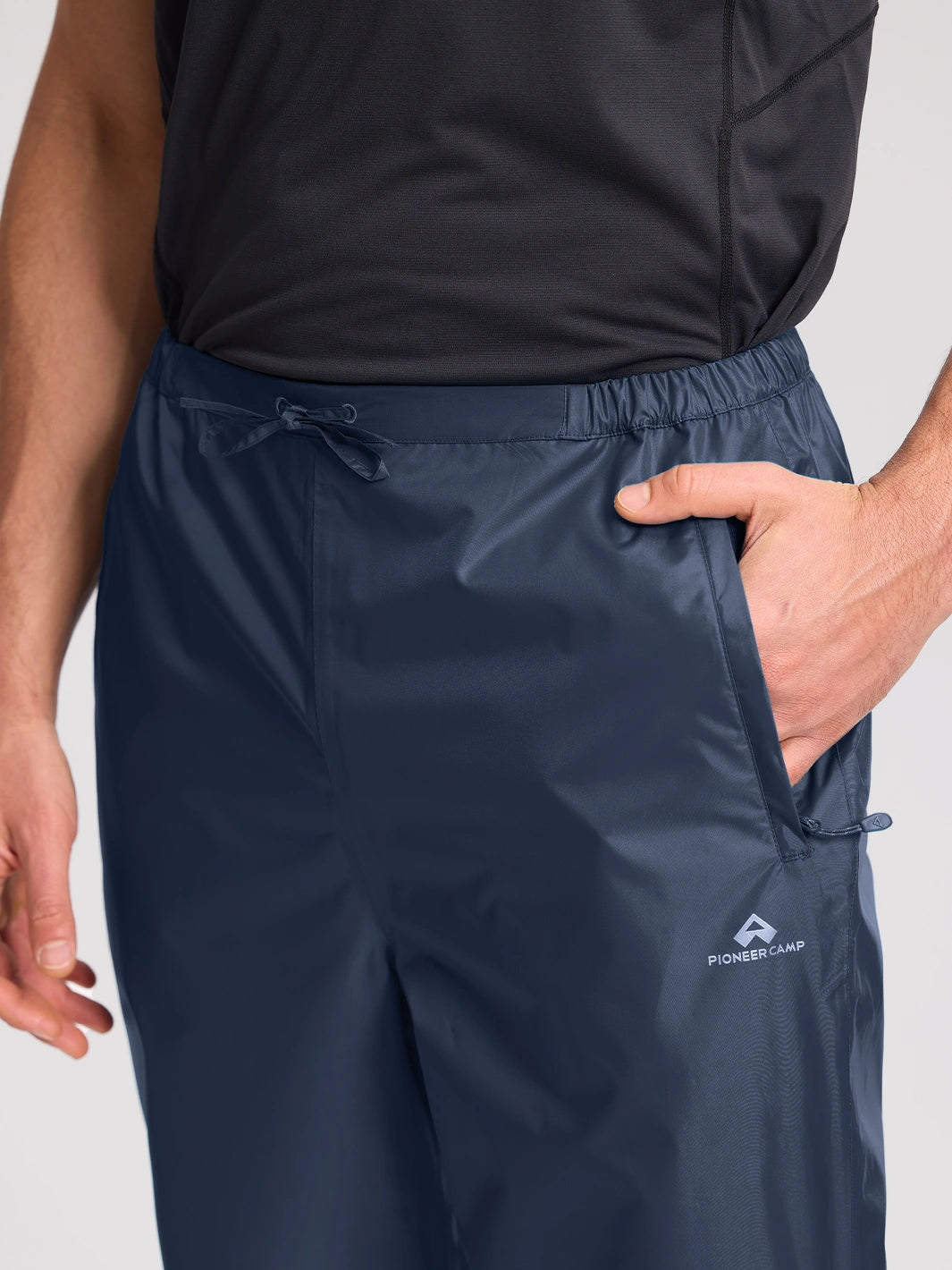 Men's Waterproof Packable Rain Pants PIONEER CAMP
