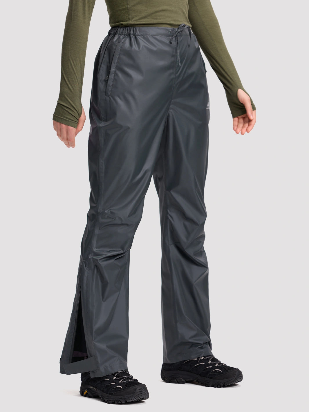 Pantalones Impermeables Plegables de Lluvia para Mujer