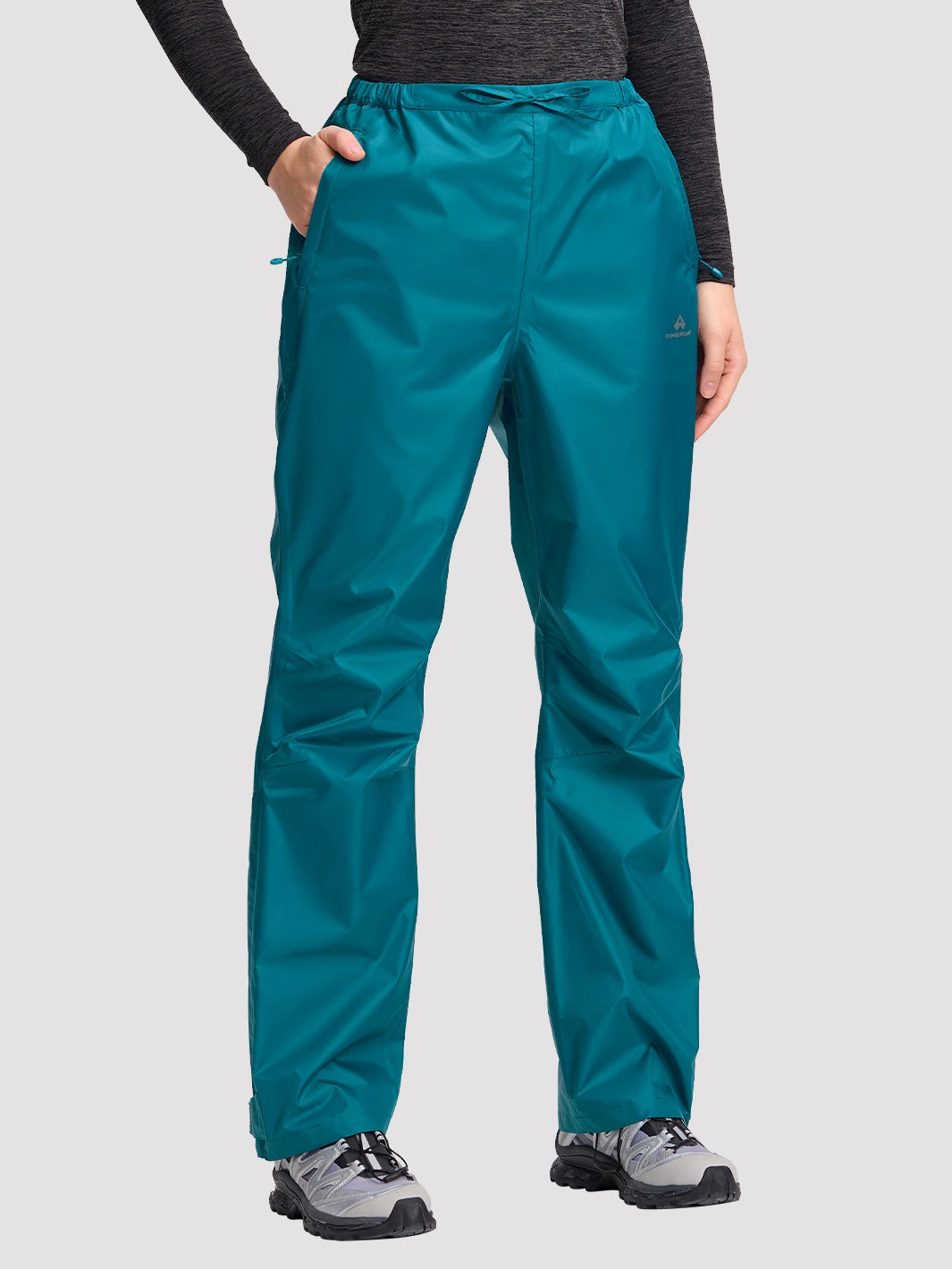 Pantalones Impermeables Plegables de Lluvia para Mujer