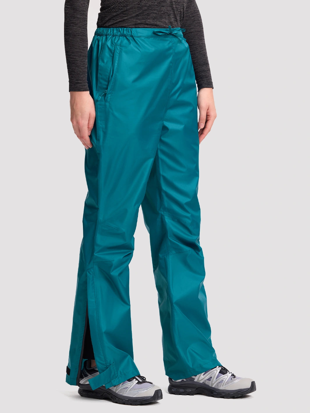 Pantalones Impermeables Plegables de Lluvia para Mujer