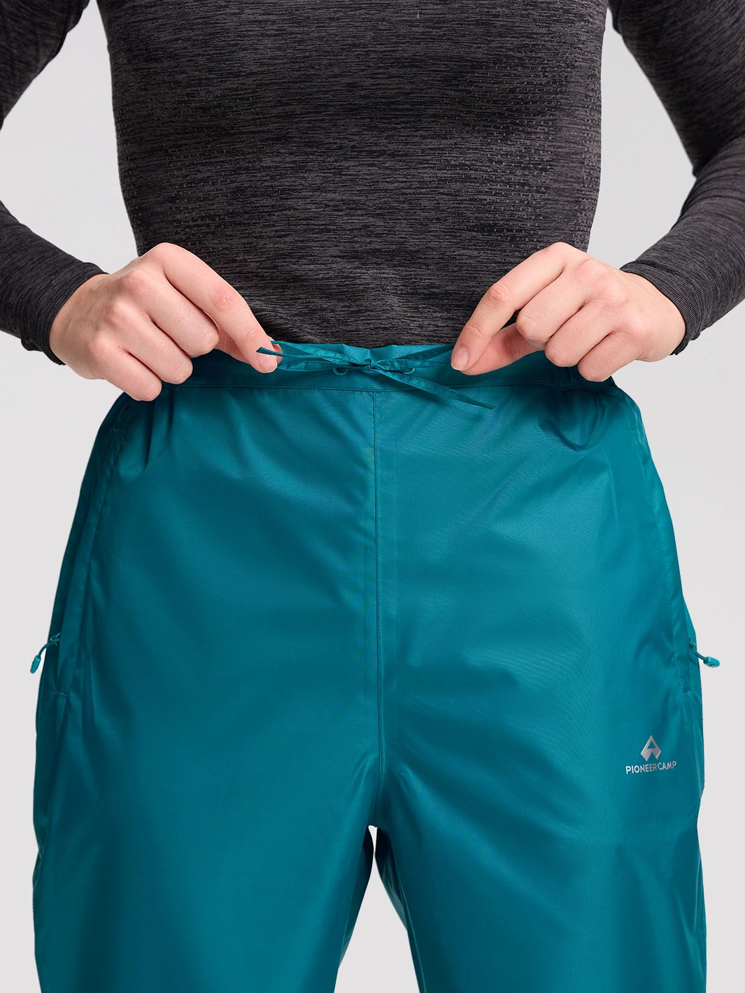 Pantalones Impermeables Plegables de Lluvia para Mujer