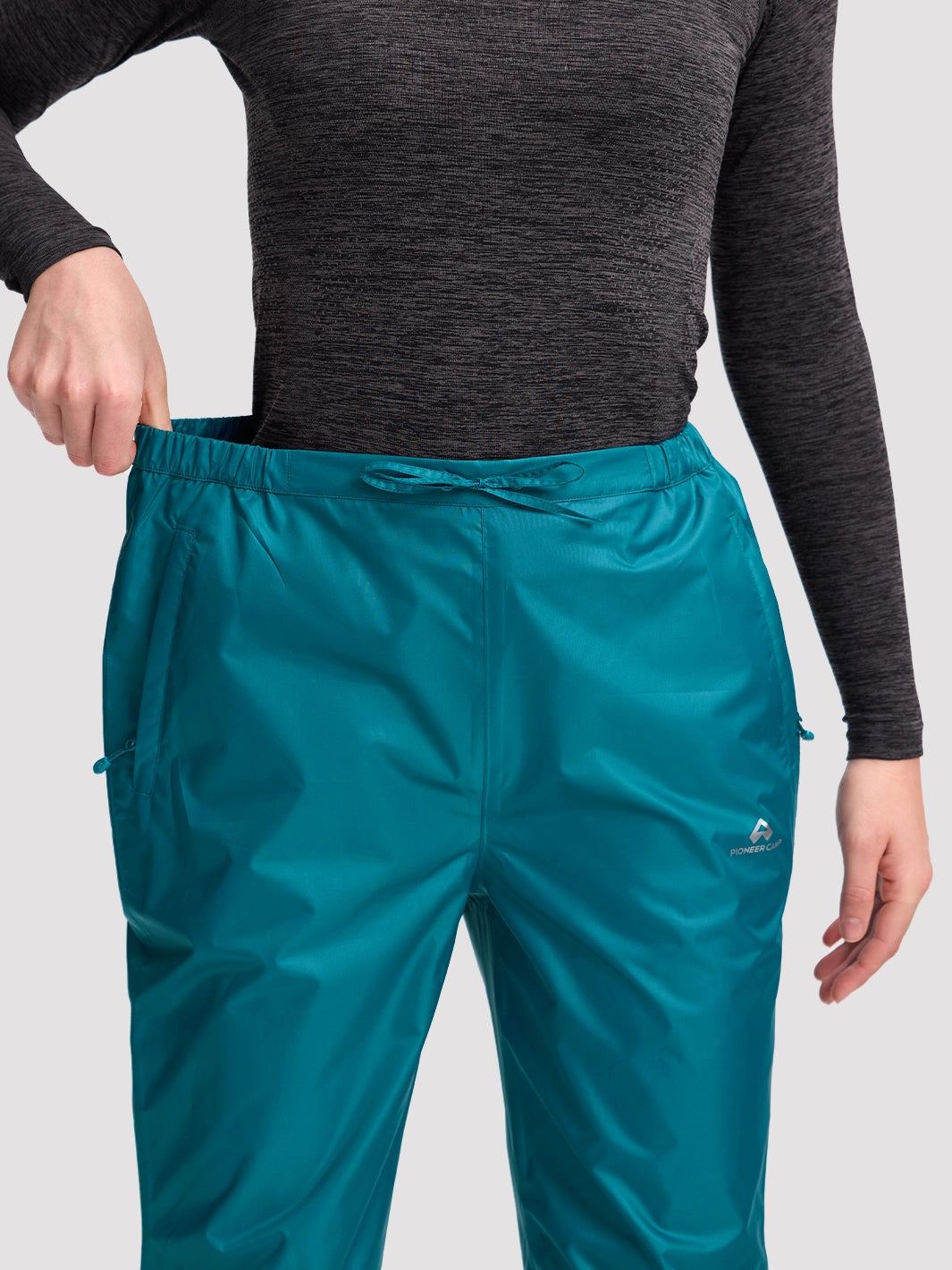 Pantalones Impermeables Plegables de Lluvia para Mujer