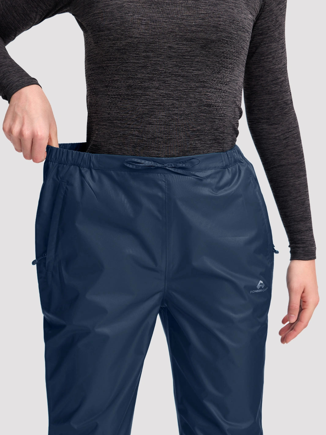 Pantalones Impermeables Plegables de Lluvia para Mujer