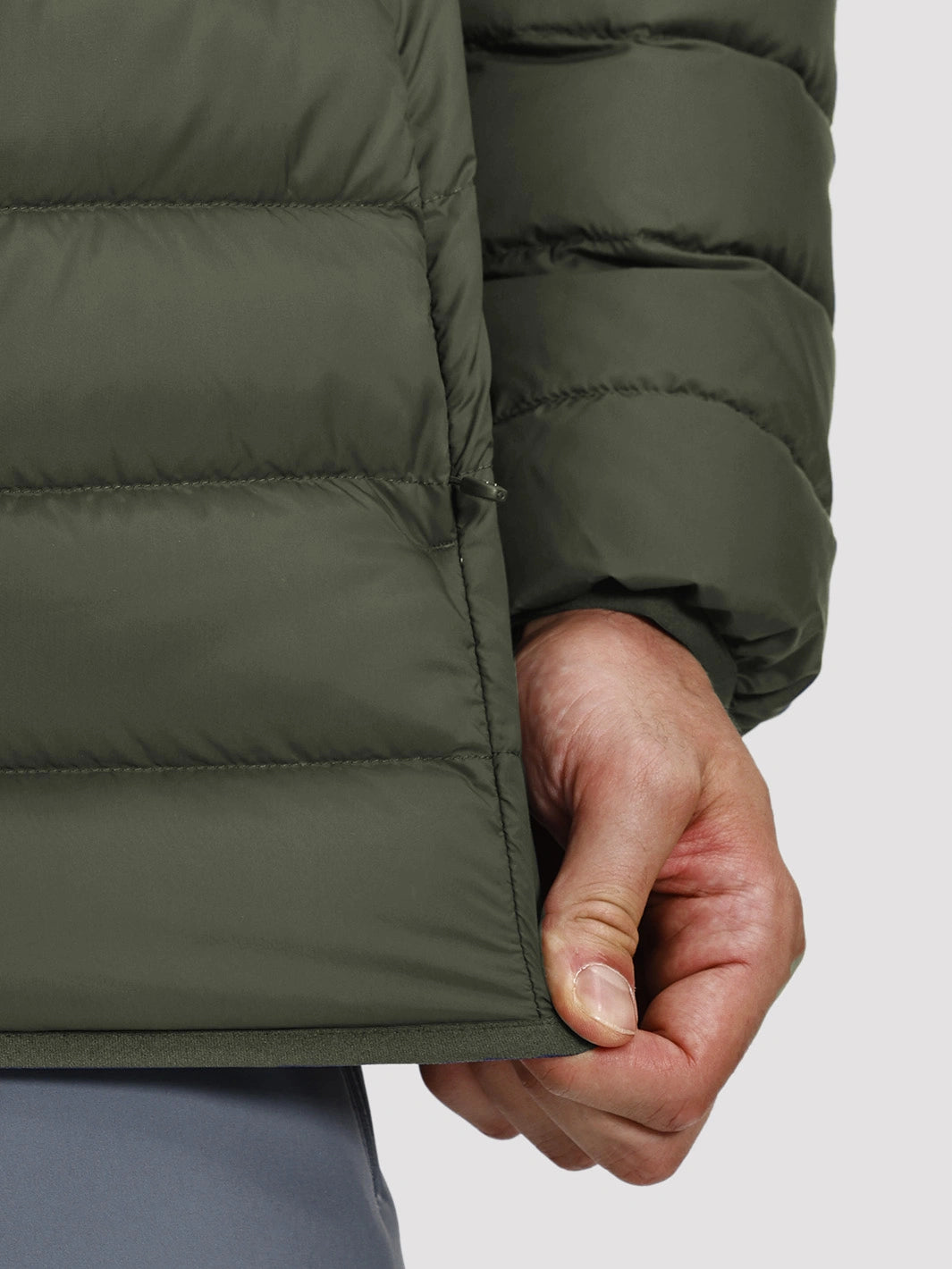 Men's 650FP Hooded Water-Repellent Puffer Jacket