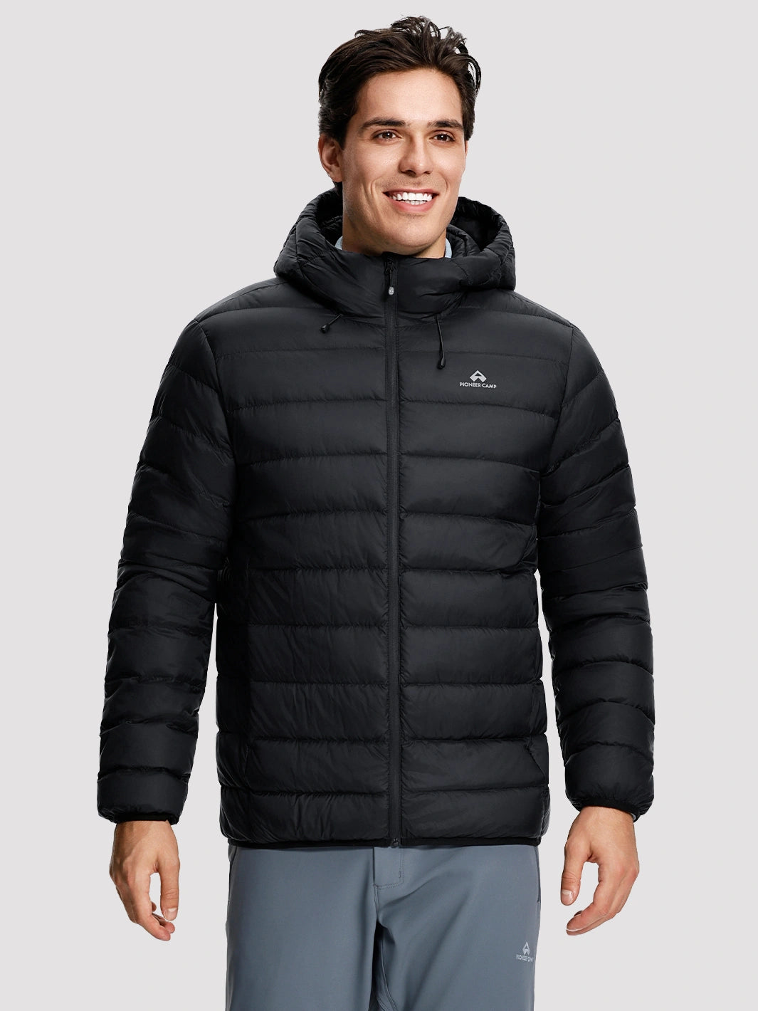Men's 650FP Hooded Water-Repellent Puffer Jacket