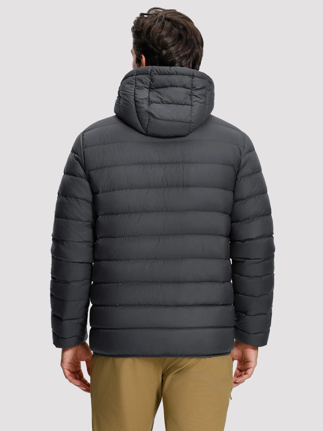 Men's 650FP Hooded Water-Repellent Puffer Jacket