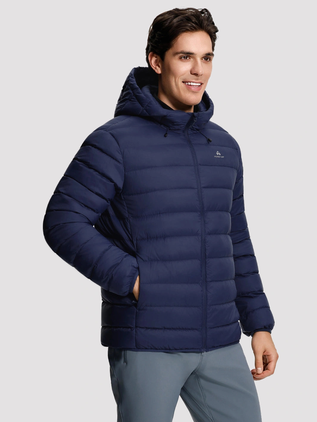 Men's 650FP Hooded Water-Repellent Puffer Jacket