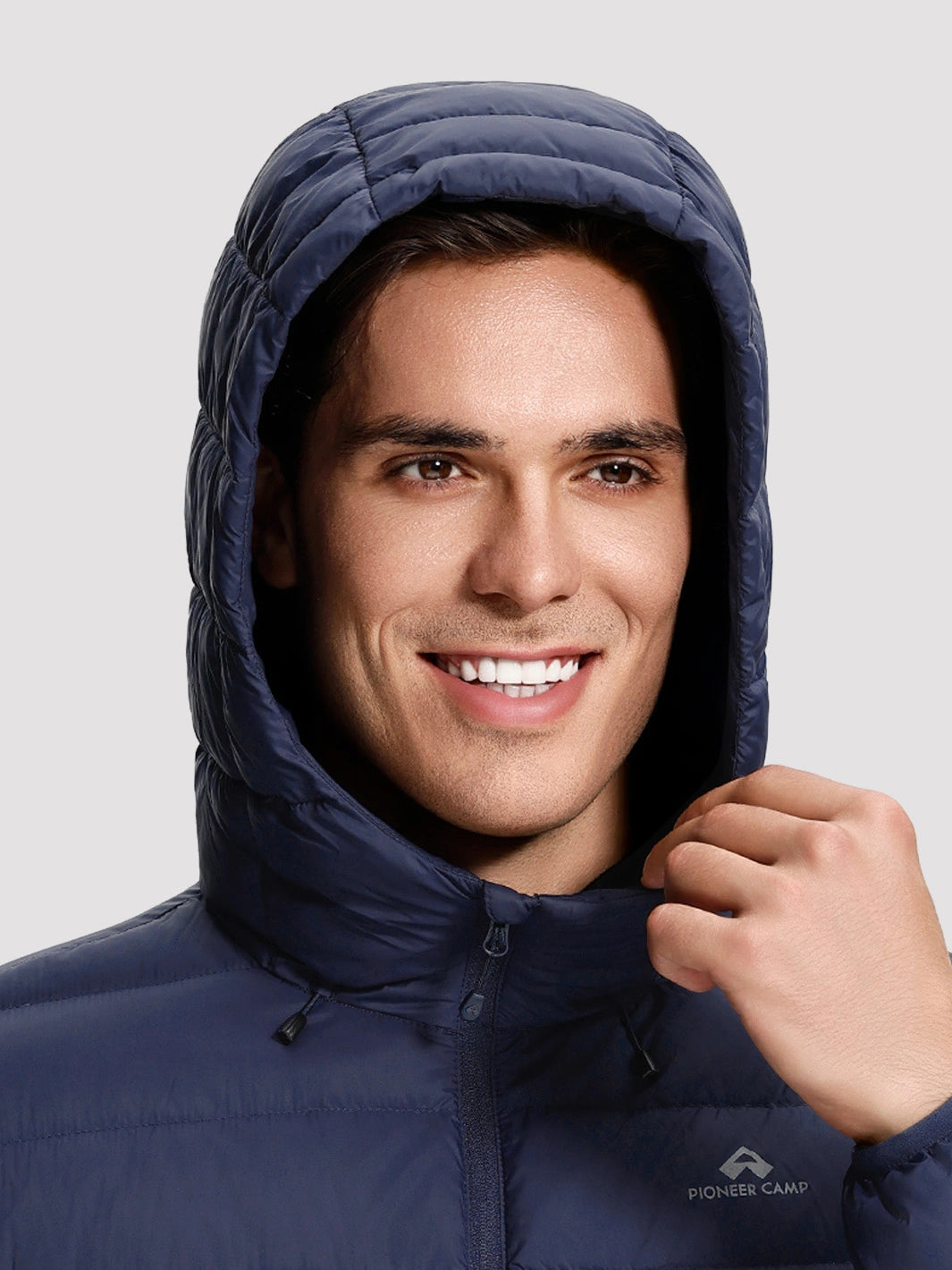Men's 650FP Hooded Water-Repellent Puffer Jacket