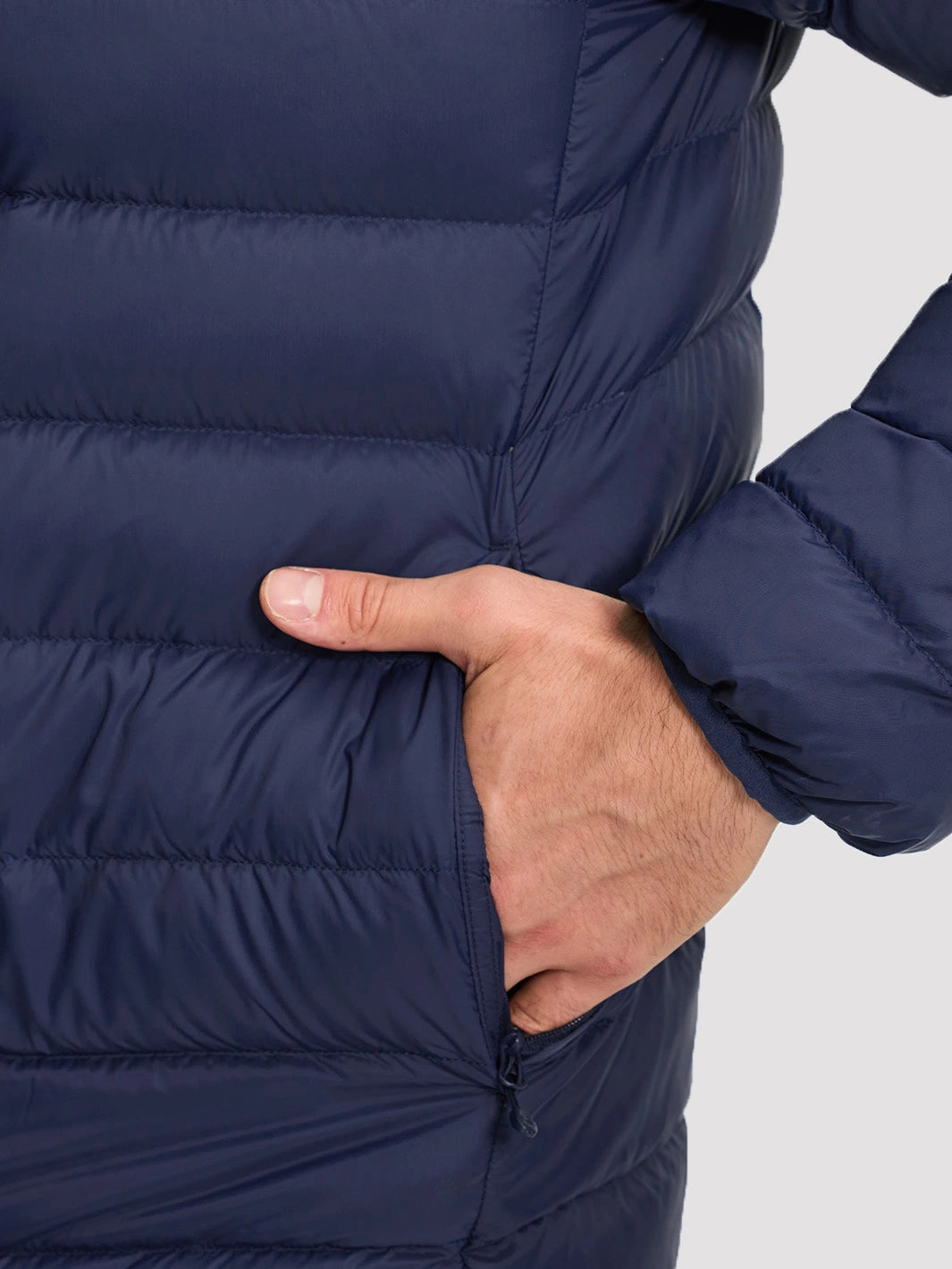 Men's 650FP Hooded Water-Repellent Puffer Jacket