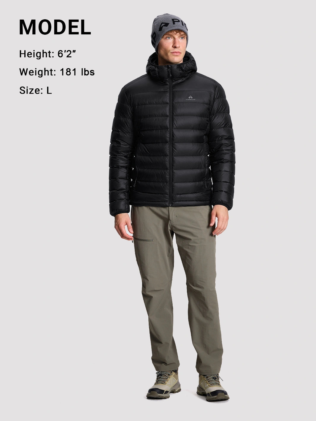 Men's DF3000 Versatile Winter Down Jacket PIONEER CAMP