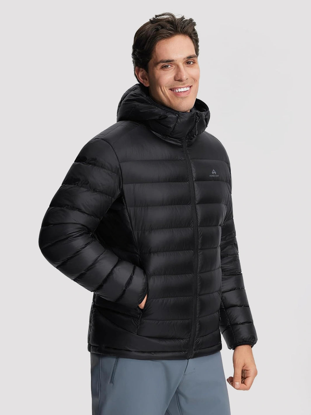 Men's 650FP Down & Primaloft Hybrid Hooded Jacket