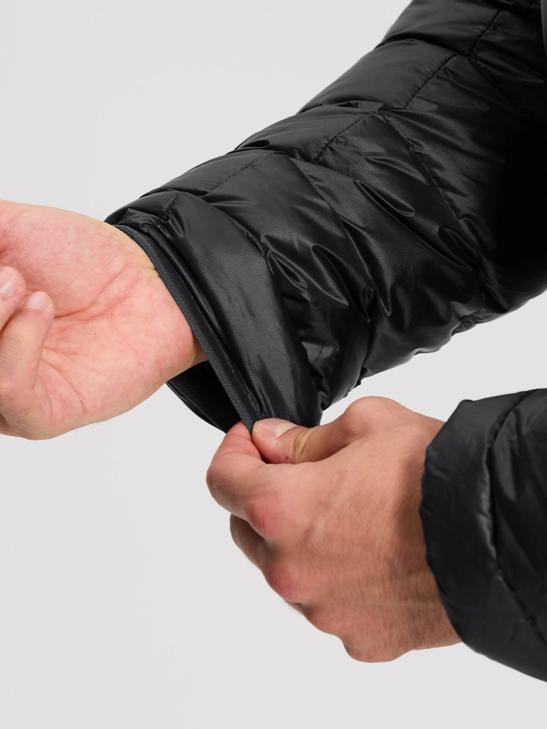 Men's 650FP Down & Primaloft Hybrid Hooded Jacket
