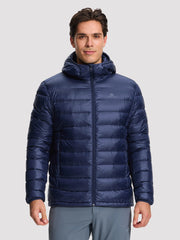 Men's 650FP Down & Primaloft Hybrid Hooded Jacket