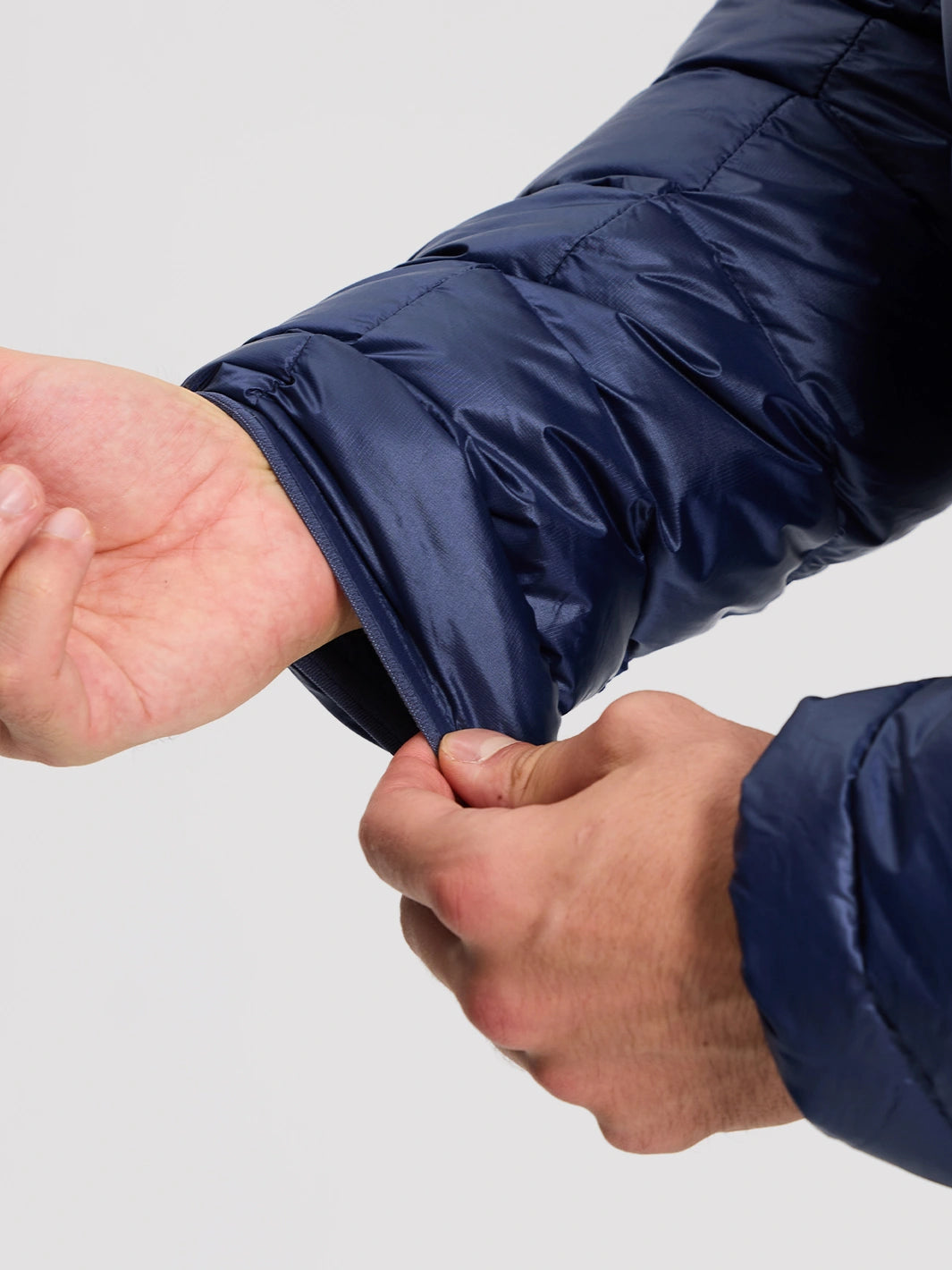 Men's 650FP Down & Primaloft Hybrid Hooded Jacket