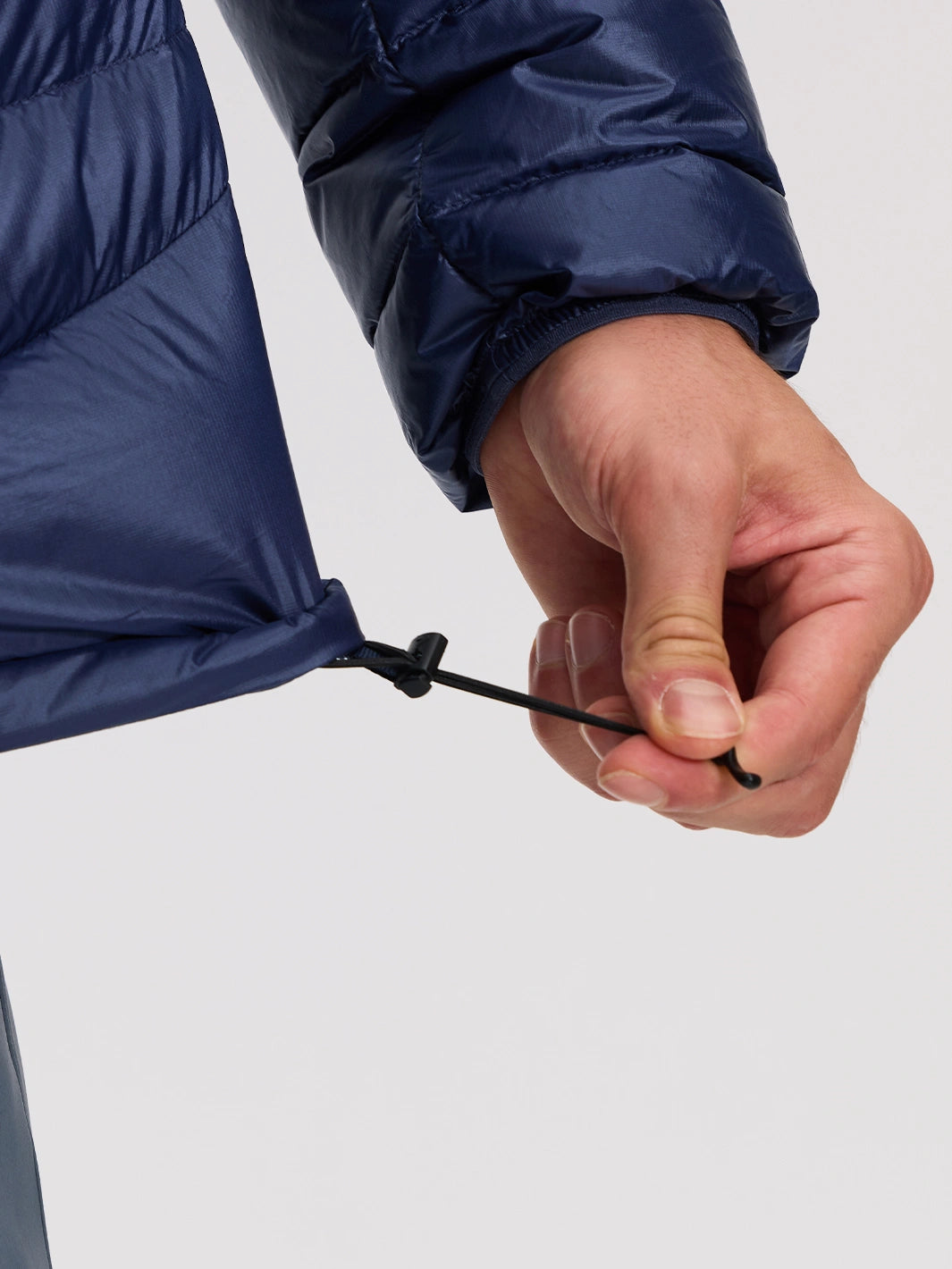 Men's 650FP Down & Primaloft Hybrid Hooded Jacket