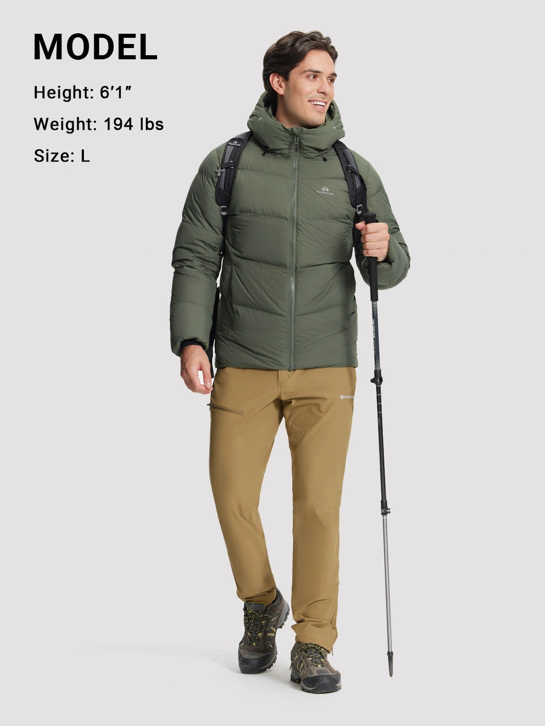 Men's 700FP Hydrophobic Graphene Down Jacket