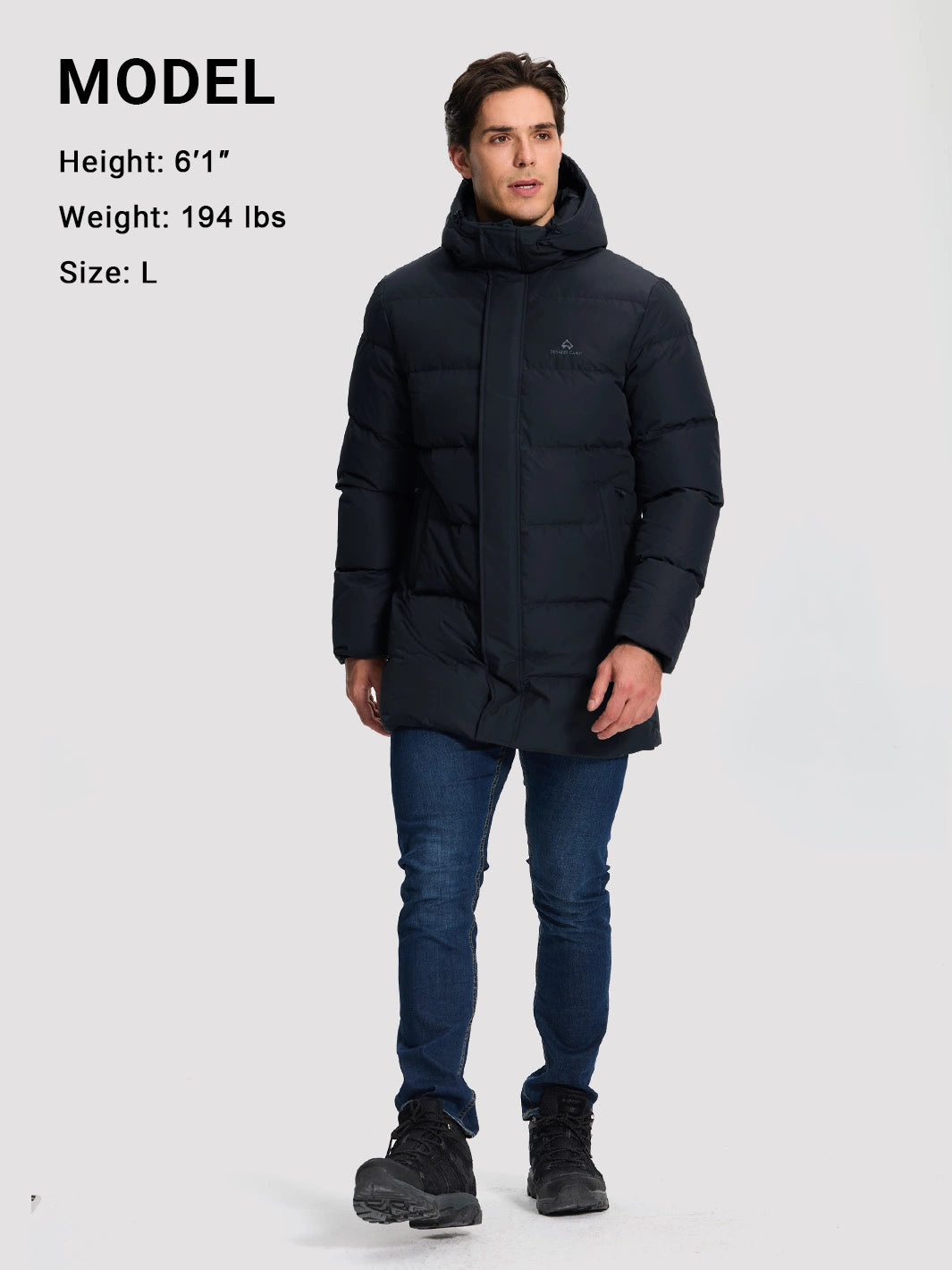 Men's 650FP Hooded Down Parka with Graphene