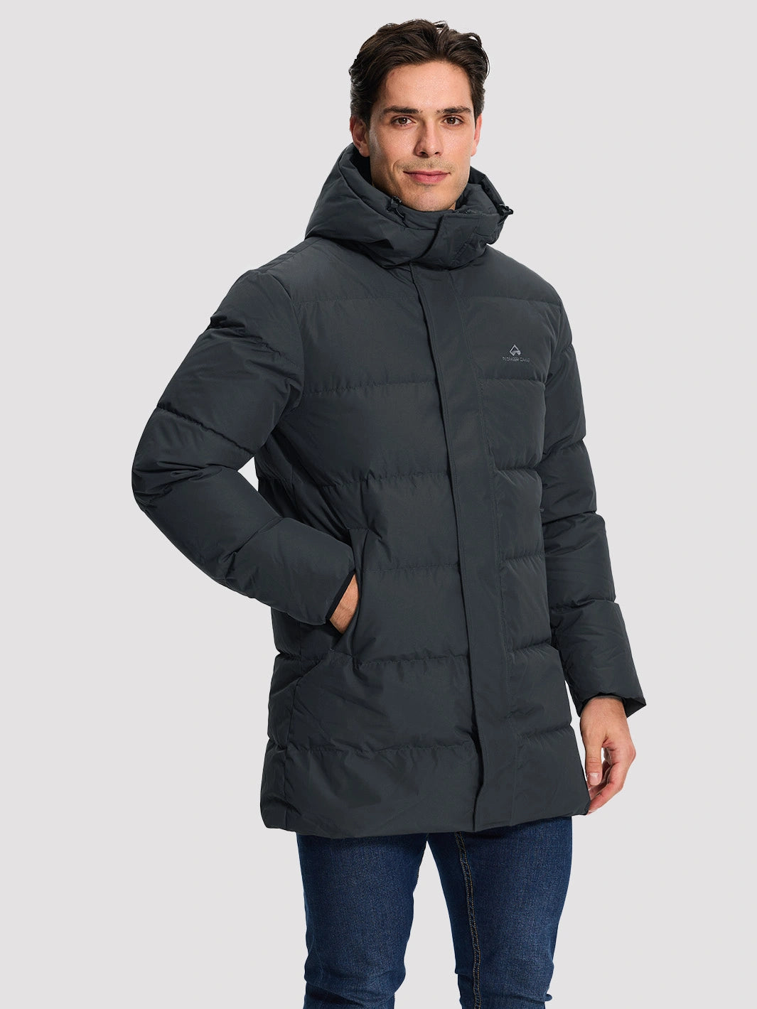 Men's 650FP Hooded Down Parka with Graphene