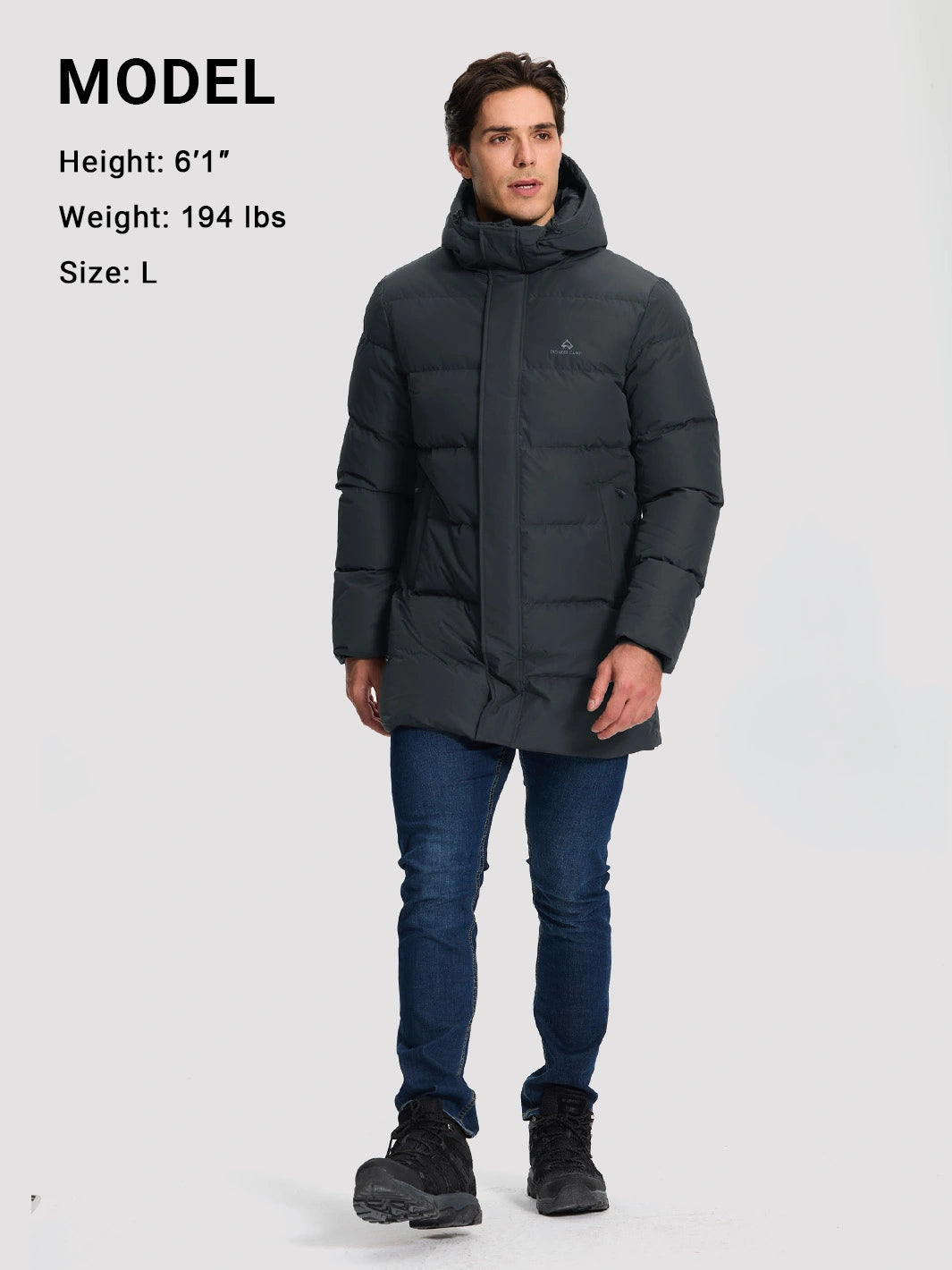 Men's 650FP Hooded Down Parka with Graphene