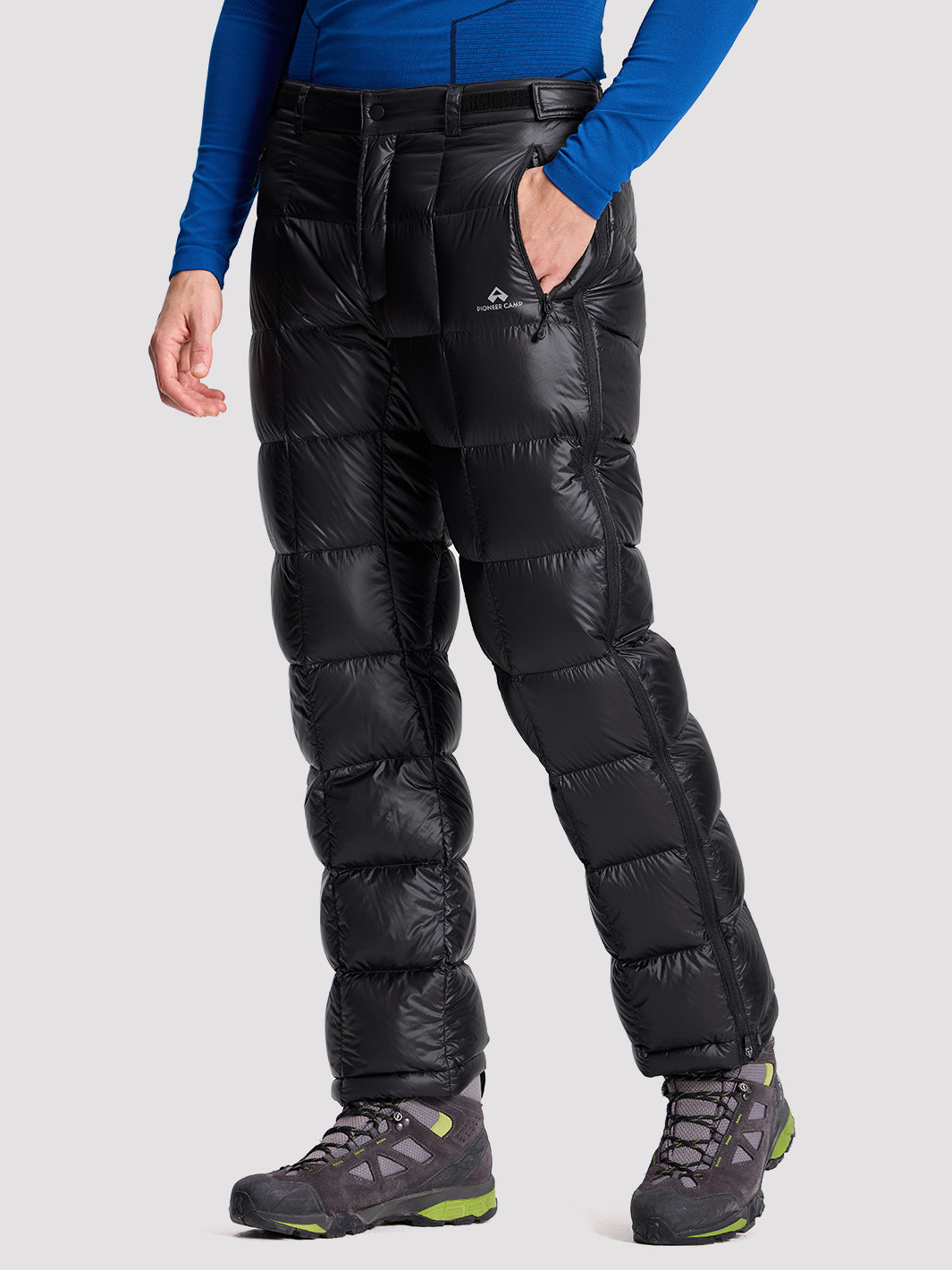 Men's 750-Fill Down Insulated Ski Pants with Graphene PIONEER CAMP