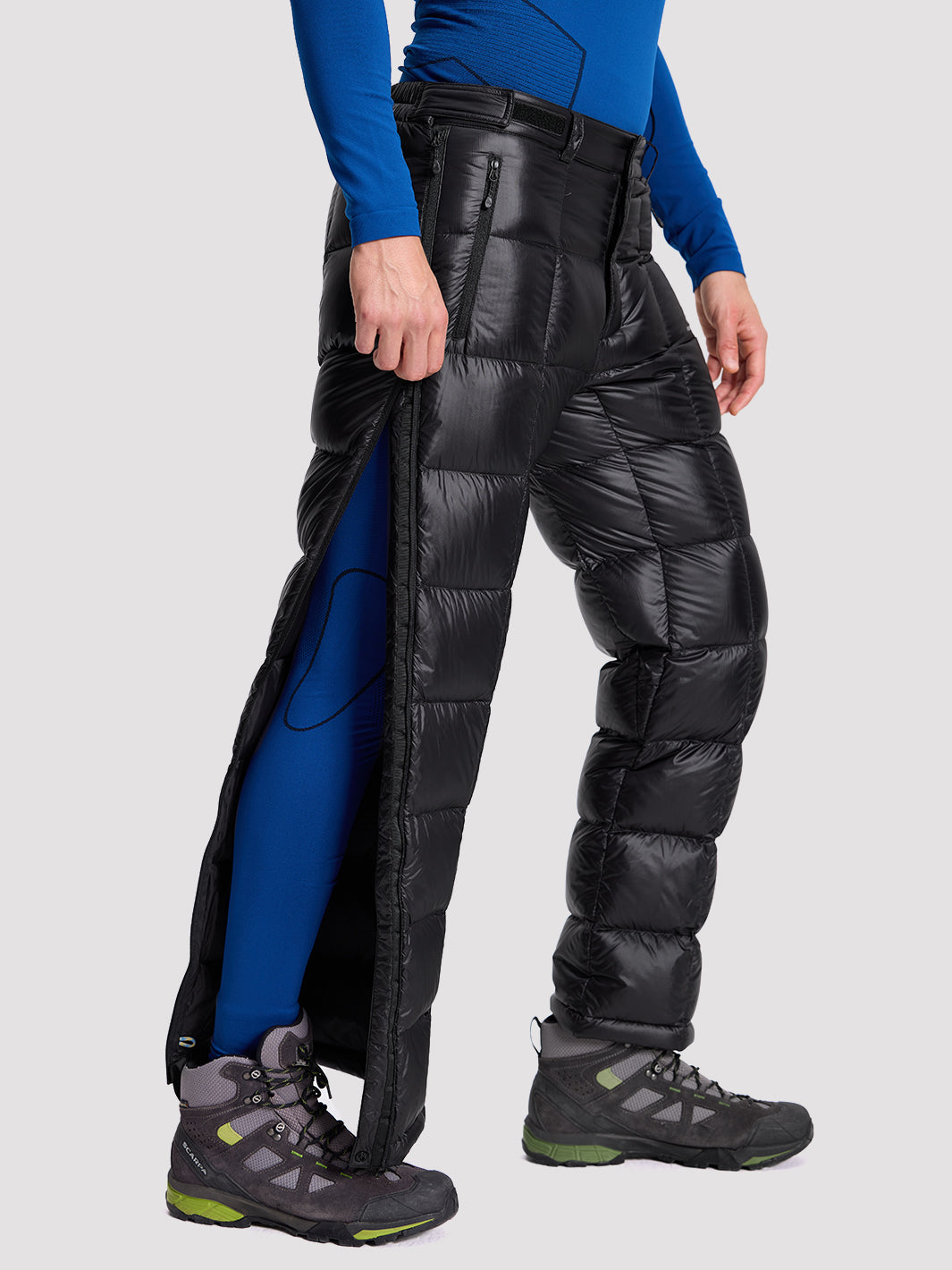 Men's 750-Fill Down Insulated Ski Pants with Graphene PIONEER CAMP