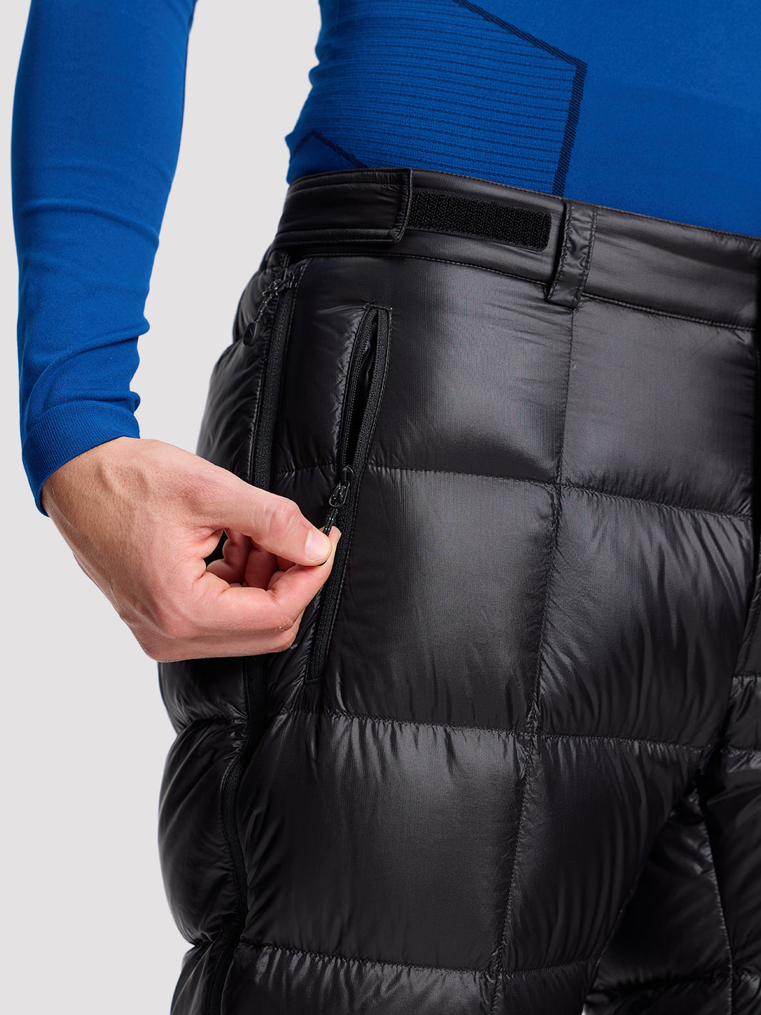 Men's 750-Fill Down Insulated Ski Pants with Graphene PIONEER CAMP