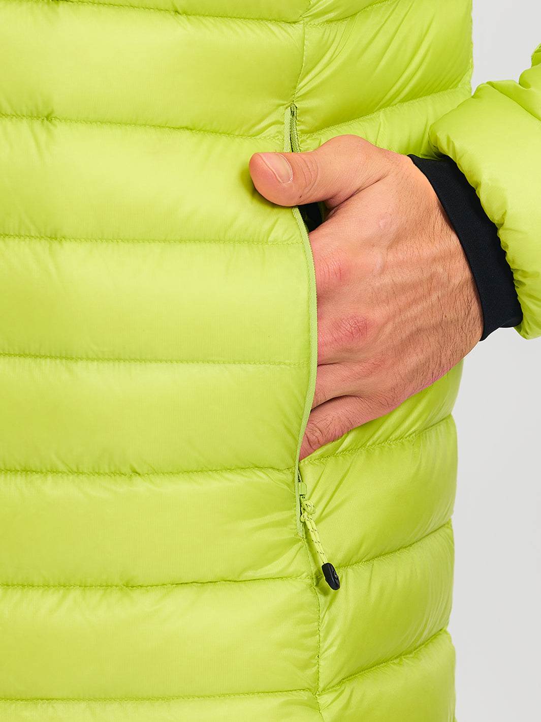 Herren-Daunenjacke mit 850er-Füllung, verstaubar