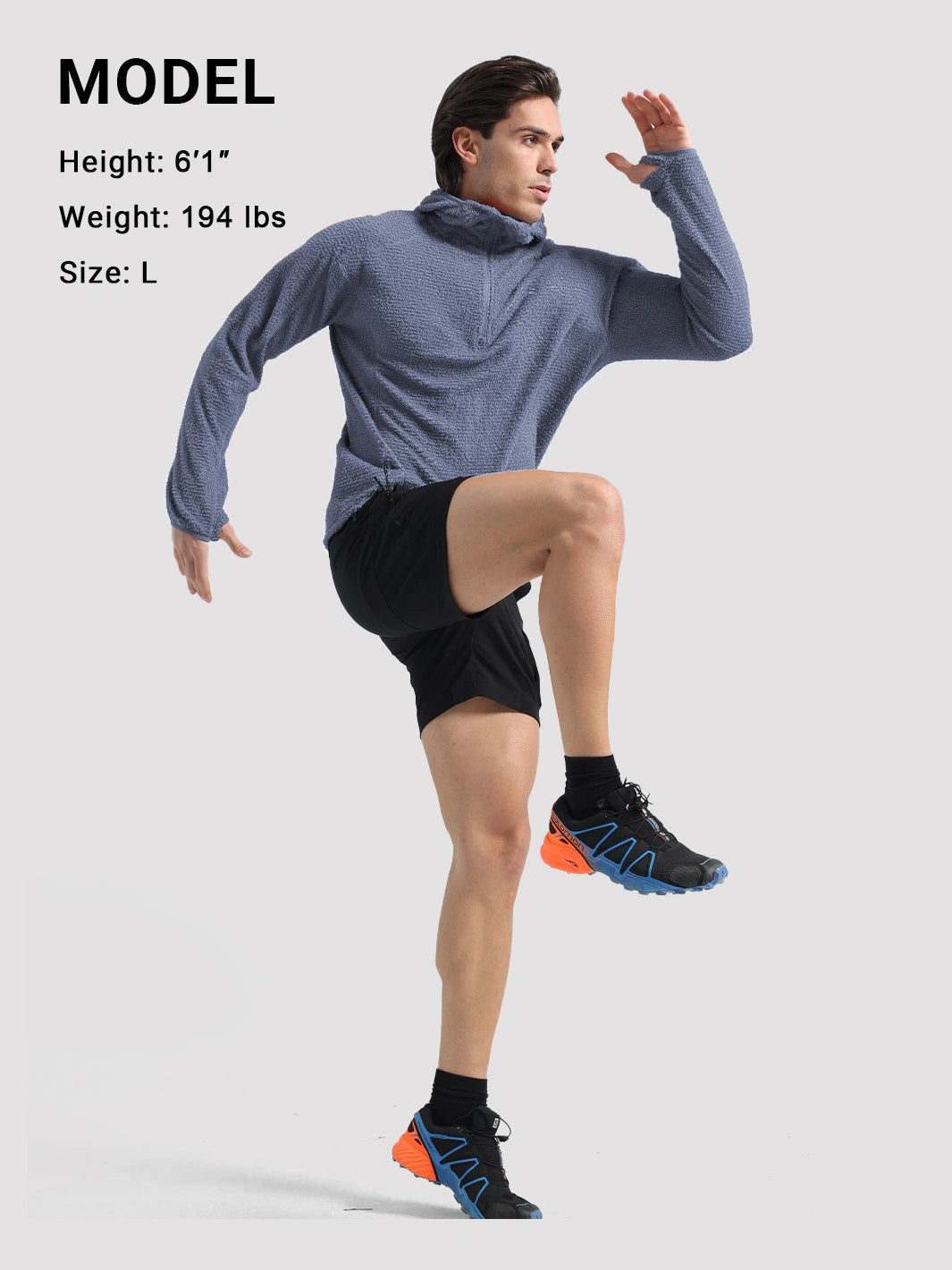 Men's PrimaLoft® Active Evolve 1/4-Zip Fleece Pullover