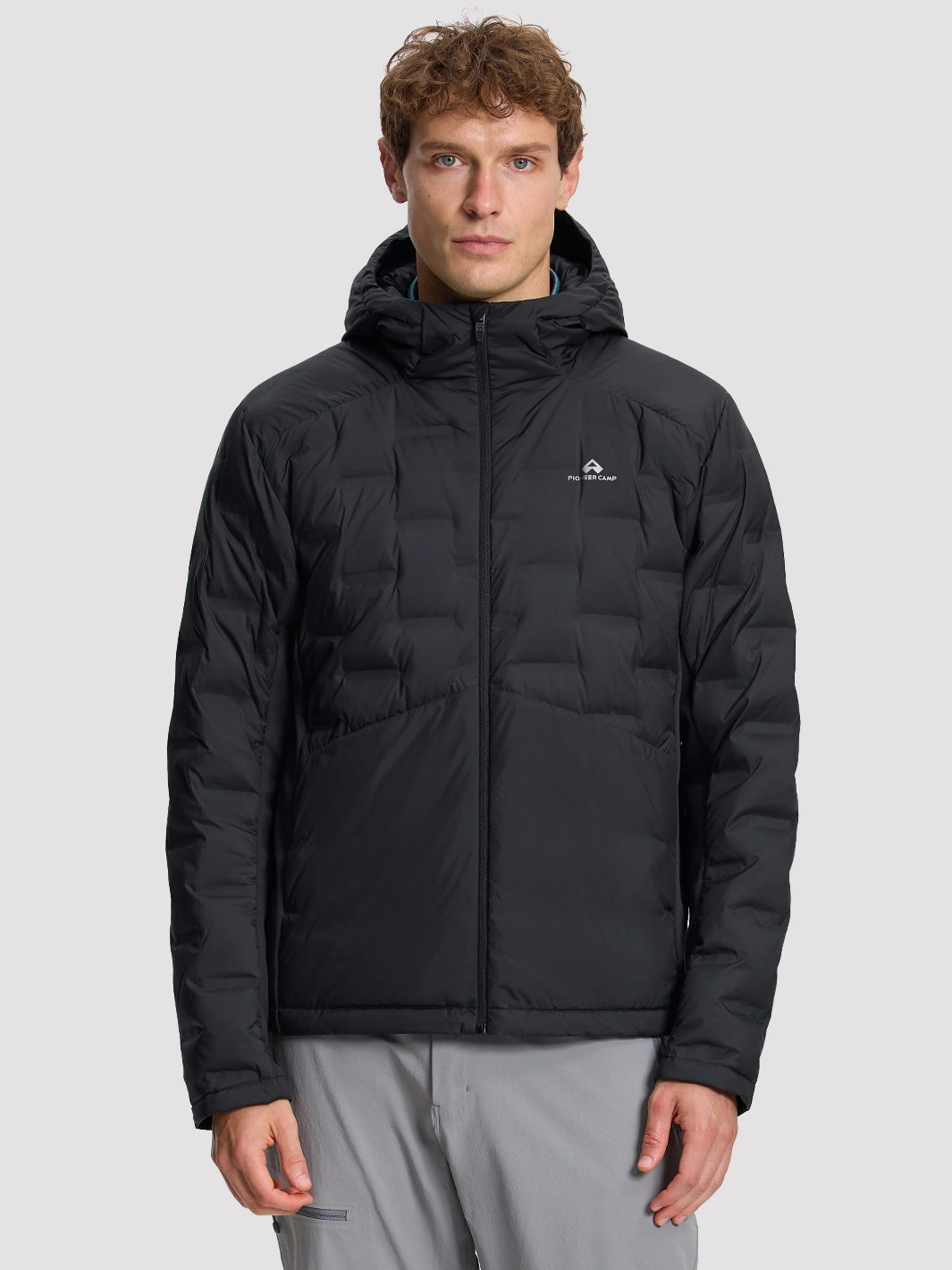 Men's 700 Fill Duck Down Hooded Jacket Pioneer Camp