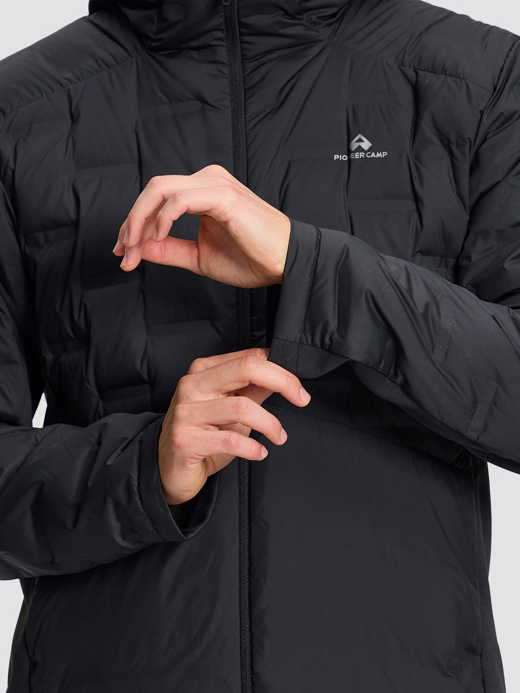 Men's 700 Fill Duck Down Hooded Jacket Pioneer Camp
