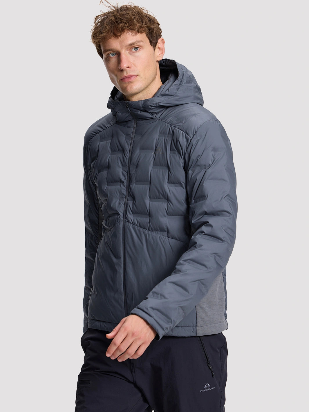 Men's 700 Fill Duck Down Hooded Jacket Pioneer Camp