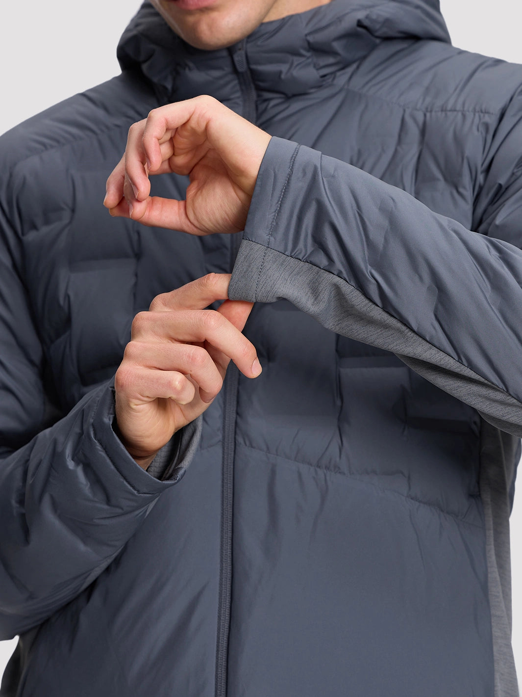 Men's 700 Fill Duck Down Hooded Jacket Pioneer Camp