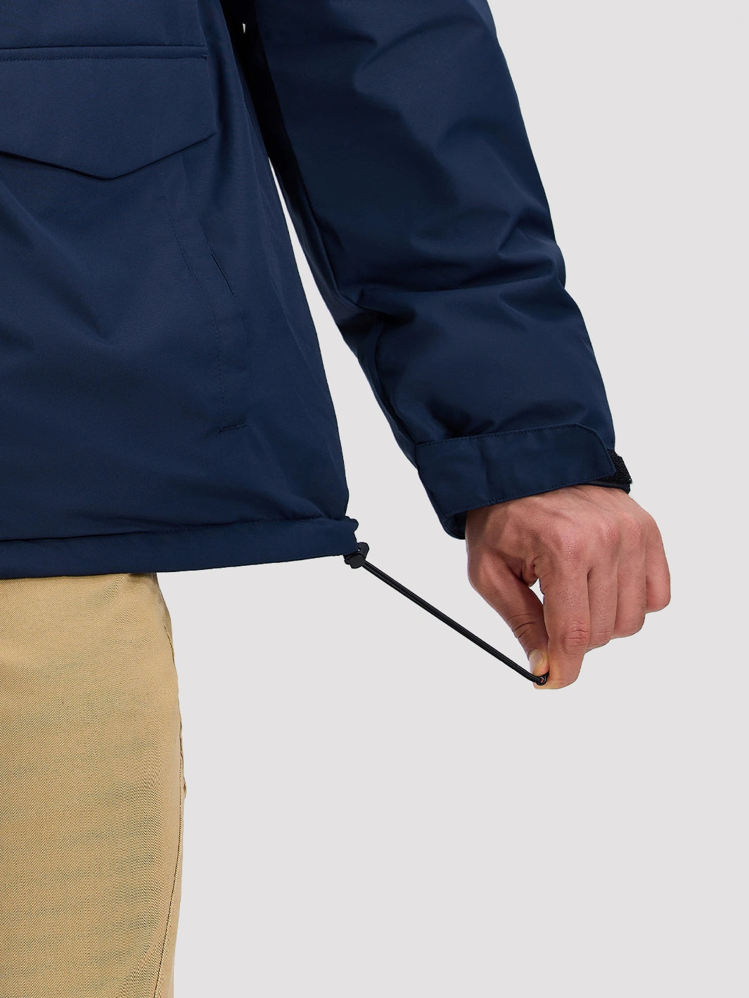 Men's 9-Pocket Hooded Fleece-Lined Winter Parka PIONEER CAMP