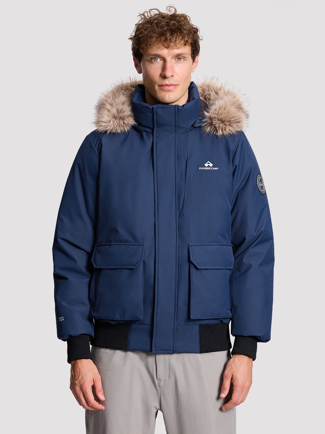 Men's Water-Resistant 700 Fill Power Down Parka PIONEER CAMP